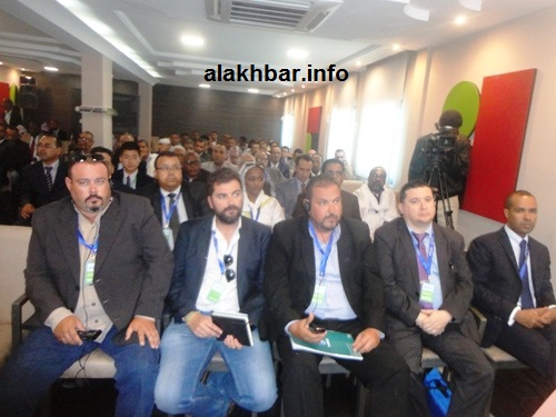 جانب من المشاركين في منتدى الاستثمار الدولي في نواذيبو (تصوير الأخبار)