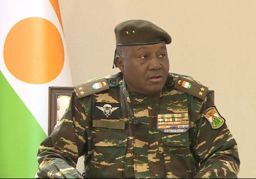 الرئيس الانتقالي النيجري الجنرال عبد الرحمن تياني 