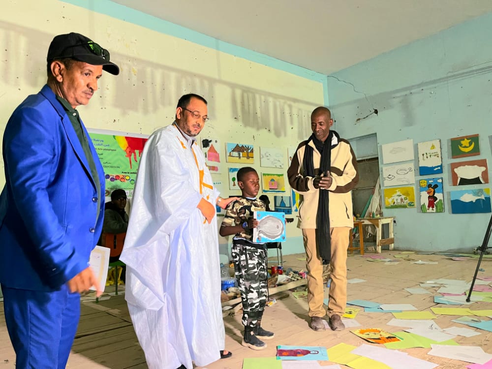 جانب من حفل الختام للمعرض/ الأخبار