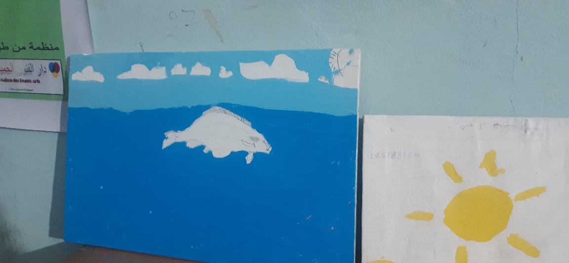 هكذا كانت رسوم الأطفال المعاقين / الأخبار