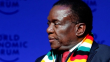 إميرسون منانغاغوا رئيس زيمبابوي.
