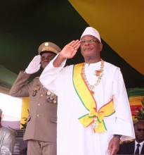 الرئيس المالي ابراهيم بوبكر كيتا.