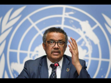 تيدروس أدهانوم غيبريسوس المدير العام لمنظمة الصحة العالمية.