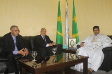 ولد محم استقبل ولد محمد الأغظف وولد حدمين في مكتبه مساء اليوم بعد عشاء الثلاثي البارحة في منزل ولد محمد الأغظف