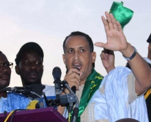 ولد غده خلال حديثه في أحد الأنشطة السياسية للمعارضة