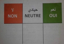 واجهة بطاقة التصويت في الاستفتاء المزمع في 05 أغسطس المقبل ـ (الأخبار)