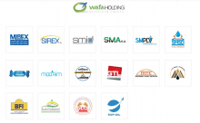 الشركات المنضوية في مجموعة "وفا هولدينغ" المملوكة لأهل غده