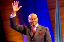 الرئيس السنغالي السابق عبد الله واد.