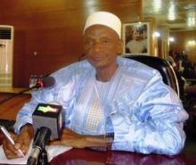 عبد الرحمن نيانغ رئيس محكمة العدل العليا في مالي.