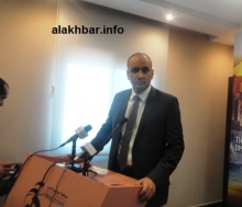 رئيس المنطقة الحرة محمد ولد الداف قال إن شبكة الطرق عرفت نهضة شاملة (تصوير الأخبار)