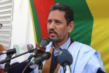 عمدة توجنين بمقاطعة نواكشوط الشمالية محمد الأمين ولد شعب، نائب رئيس رابطة عمد نواكشوط ـ (أرشيف)