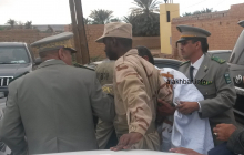 المقدم ولد انداري عمل مرافقا لولد الغزواني أيام قيادته للأركان ـ (أرشيف الأخبار)