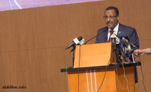 رئيس الاتحاد المغاربي لأصحاب الأعمال، ورئيس اتحاد أرباب العمل الموريتانيين محمد زين العابدين ولد الشيخ أحمد ـ (الأخبار)