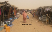 سوق الأربعاء الأسبوعي في معبر كوكي الزمال الحدودي مع جمهورية مالي ـ (أرشيف الأخبار)