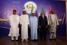 قادة مجموعة دول الساحل الخمس.