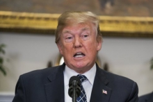 الرئيس الأمريكي دونالد ترمب.