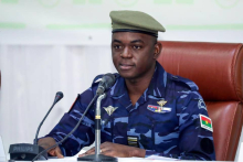 القائد السابق لأركان الدرك الوطني في بوركينا فاسو الضابط إيفرار سومدا