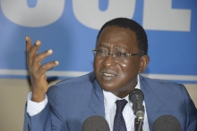 سومايلا سيسي زعيم المعارضة المالية المتأهل للجولة الثانية من الانتخابات الرئاسية.