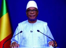 الرئيس المالي ابراهيم بوبكر كيتا.