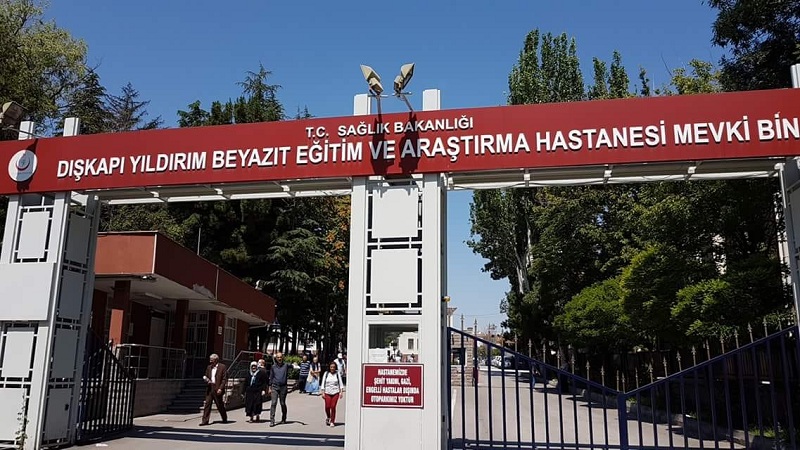 مستشفى جامعة يلدرم بايزيد بمنطقة ديشاكبى حيث يتعالج عدد من المرضى الموريتانيين