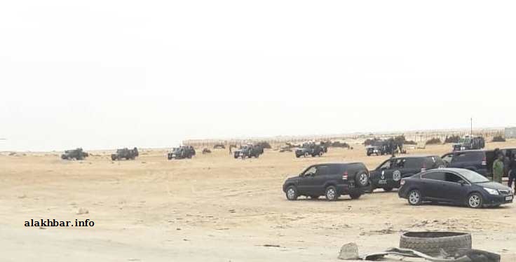 الانتشار الأمني المكثف للدرك في محيط الميناء (الأخبار)
