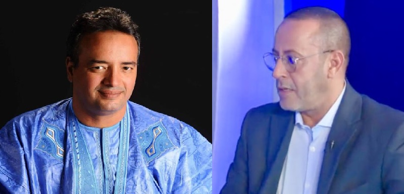 المدونان الشيخ ولد جدو، وعبد الرحمن ودادي