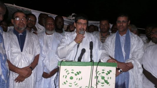 ولد محمد خلال كلمته في افتتاح سلسلة إفطارات الحزب الحاكم في مقاطعات نواكشوط