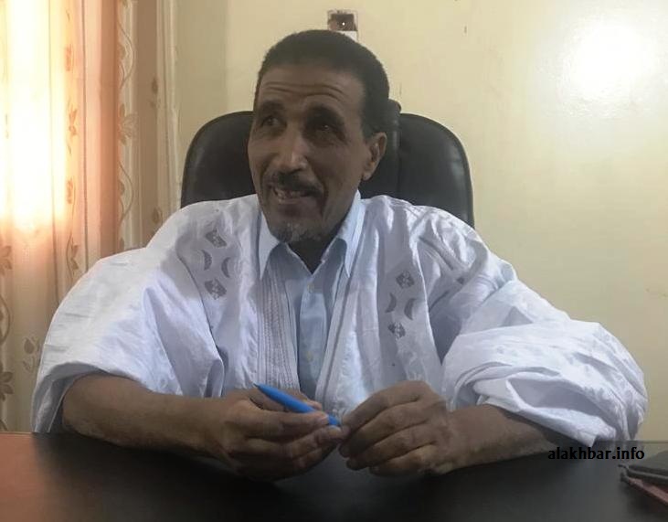 المرشح الرئاسي محمد ولد مولود خلال مقابلة سابقة له مع الأخبار