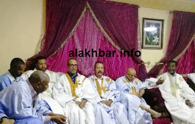 جانب من اجتماع الأطر في مدينة نواذيبو أمس / تصوير الأخبار