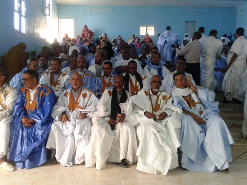 جانب من حضور الأطر مساء اليوم في مدينة نواذيبو / الأخبار 