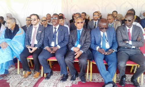 جانب من حضور حفل تدشين القاعدة البحرية/الأخبار