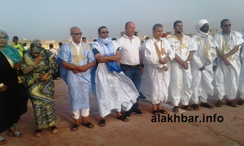 جانب من حضور حفل تقسيم الجوائز والكؤوس في الملعب البلدي بنواذيبو/ الأخبار