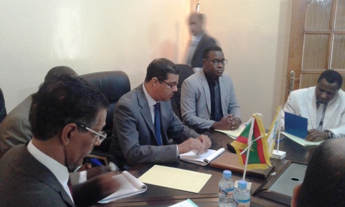 جانب من حضور رئيس الجهة والأمين العام ومستشار الوالي/ الأخبار