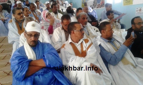 جانب من الحضور في يوم الإخطبوط بمدينة نواذيبو/ الأخبار