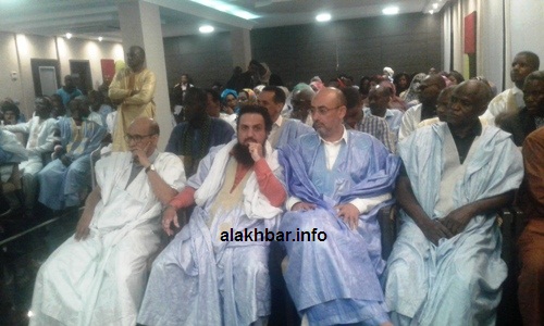 جانب من حضور اللقاء مساء اليوم في نواذيبو/ الأخبار