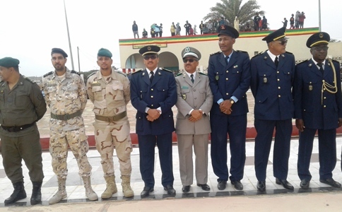 جانب من حضور الضباط ومفوضي الشر