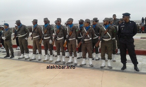 جانب من وحدات من الحرس الوطني/ الأخبار