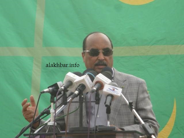 ولد عبد العزيز كشف بمدينة النعمة في 03 مايو 2016 عن نيته إلغاء مجلس الشيوخ ضمن تعديلات دستورية 