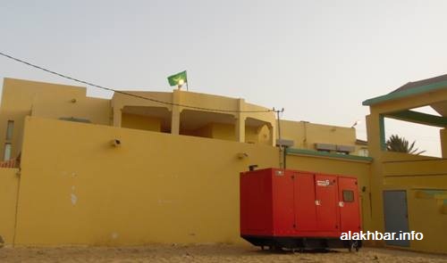 الموالد الكهربائي داخل مباني الإدارة في روصو 