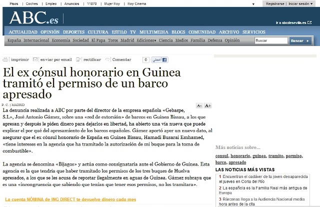 شكوى من رجل الأعمال ولد بشراي رفعها فاعلون في مجال الصيد في أسبانيا