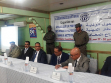 جانب من افتتاح الملتقي صباح اليوم في مدينة نواذيبو/ تصوير الأخبار