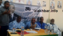 جانب من أمسية حزب التكتل في مدينة نواذيبو/ تصوير الأخبار