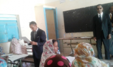 الوالي المساعد رفقة نائب رئيس الجهة في زيارة صباح اليوم لمركز امتحان دخول الامتياز/الأخبار