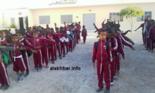 جانب من تلاميذ المدرسة رقم 1/ الأخبار