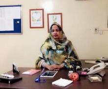 رئيسة جمعية أطفال التوحد الدكتورة مريم بنت الداه 