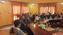 جانب من اليوم التشاوري المنظم اليوم في ميناء نواكشوط (وما)