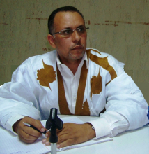 رئيس  لجنة حقوق الإنسان بموريتانيا أحمد سالم ولد بوحبيني (أرشيف) 