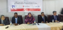 وزيرة الشؤون الاجتماعية المهندسة مريم بنت بلال خلال افتتاح الورشة اليوم الأربعاء