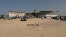 طوابير أمام إحدى نقاط البيع بنواكشوط