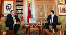  وزير الخارجية المغربي ناصر بوريطة وكاتب الدولة الأمريكي، مايك بومبيو